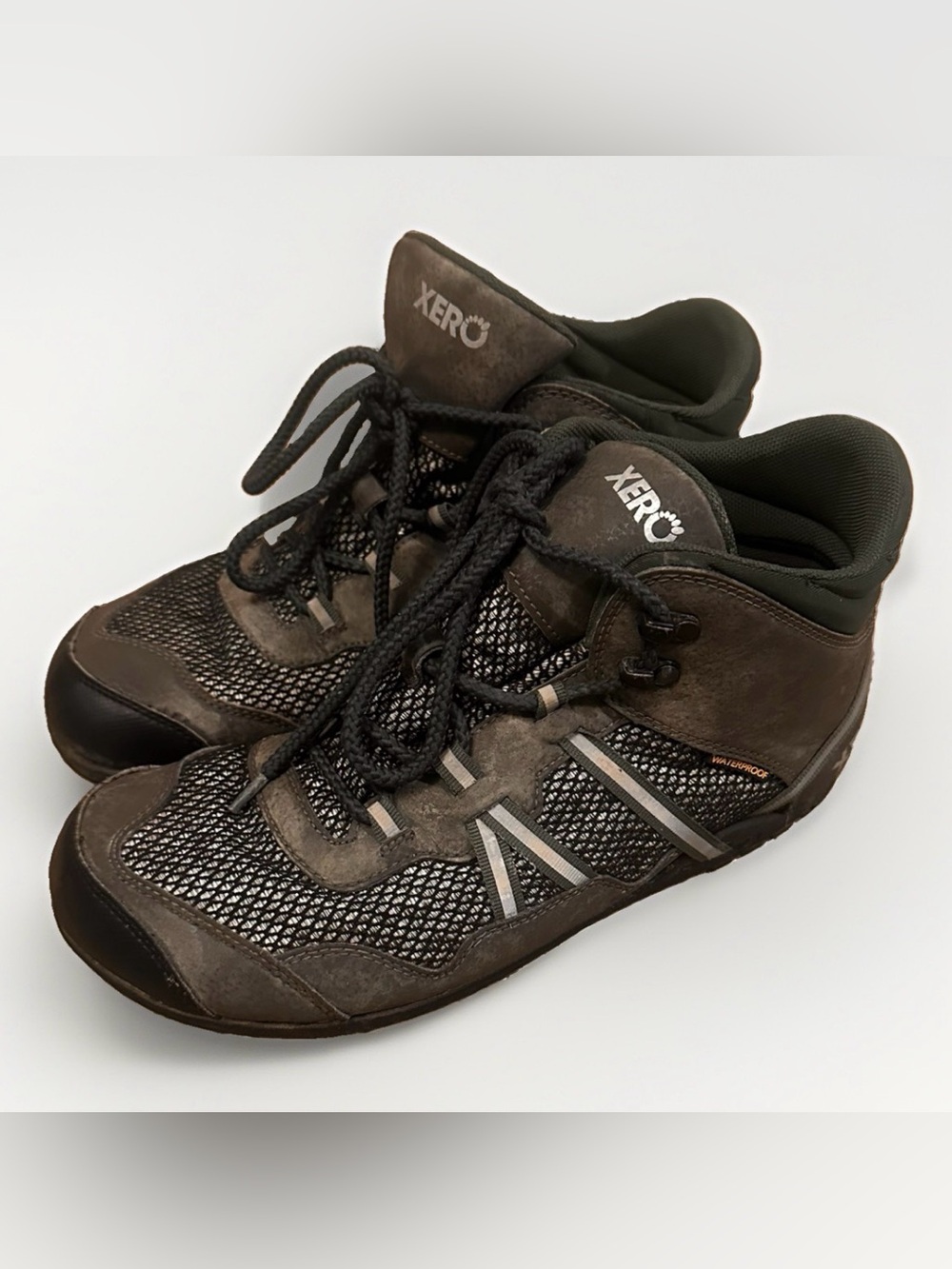 Xero Xcursion Fusion Men's 9.5 Barefoot Zero Drop Hiking Boots Shoes Excursion